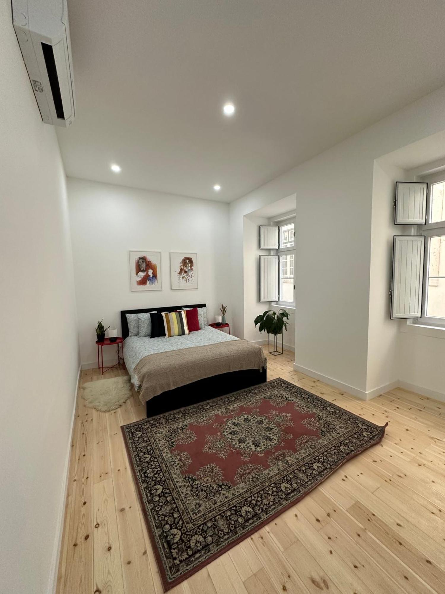 Modern Bedroom In Lissabon Exterior foto